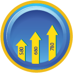 Next Level Credit Logo Emblem